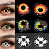 Obbty EYESHARE NEW Cosplay Lenses Halloween Color Contact Lenses for Eyes White Bule Lenses Color Cute Anime Contact Lense Anime Fair