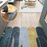 Obbty Dirt-Resistant Non-Slip Door Mat, Cuttable Carpet, Kitchen, Bathroom, Hallway, Home Entrance, Can Be Cut