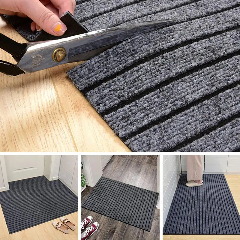 Obbty Long Kitchen Rug Washable Floor Mat For Kitchen Front Doormat Outside Entrance Door Anti-Slip Floor Covering Mat Outdoor Terrace