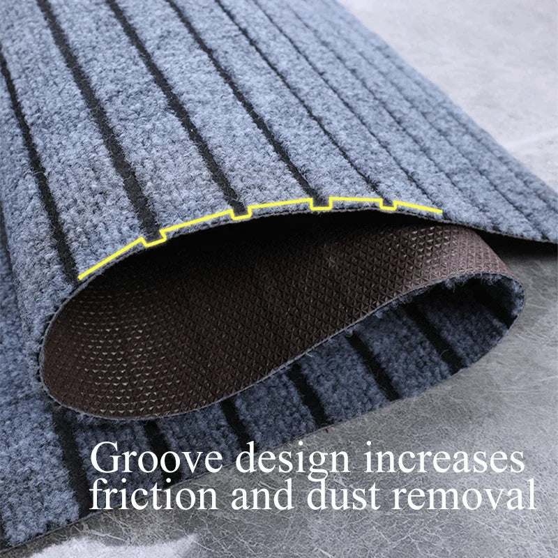 Obbty Long Kitchen Rug Washable Floor Mat For Kitchen Front Doormat Outside Entrance Door Anti-Slip Floor Covering Mat Outdoor Terrace