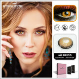 Obbty EYESHARE 1 Pair(2pcs) AYY Series  Cosplay Coloured  Contact Lenses for Eyes Cosmetic Contact Lens Eye Color for Halloween