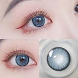 Obbty 1 Pair Color Contact Lenses for Eyes Natural Brown Lenses Beauty Monet lense Blue Lenses Gray Eye Contact