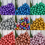 Obbty 50PCS Gold Silver Black Metal Latex Christmas Baby shower Balloons Wedding Halloween Newyear's Globos Birthday Party Decorations