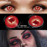 Obbty EYESHARE NEW Cosplay Lenses Halloween Color Contact Lenses for Eyes White Bule Lenses Color Cute Anime Contact Lense Anime Fair