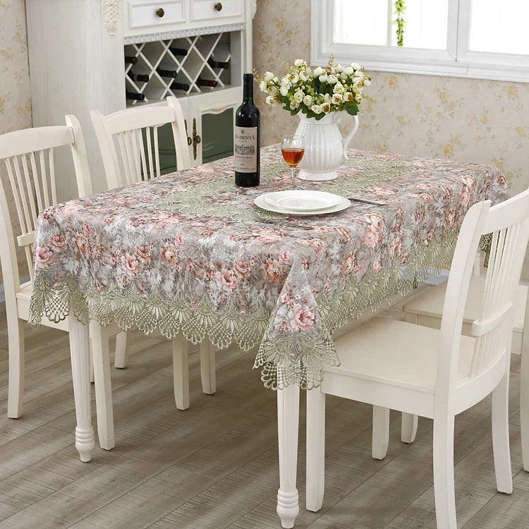 Obbty Landoll European Pastoral Tablecloth Table Cloth Cloth Tablecloth Table Cloth Round Tablecloth Table Mat Fashion TV.