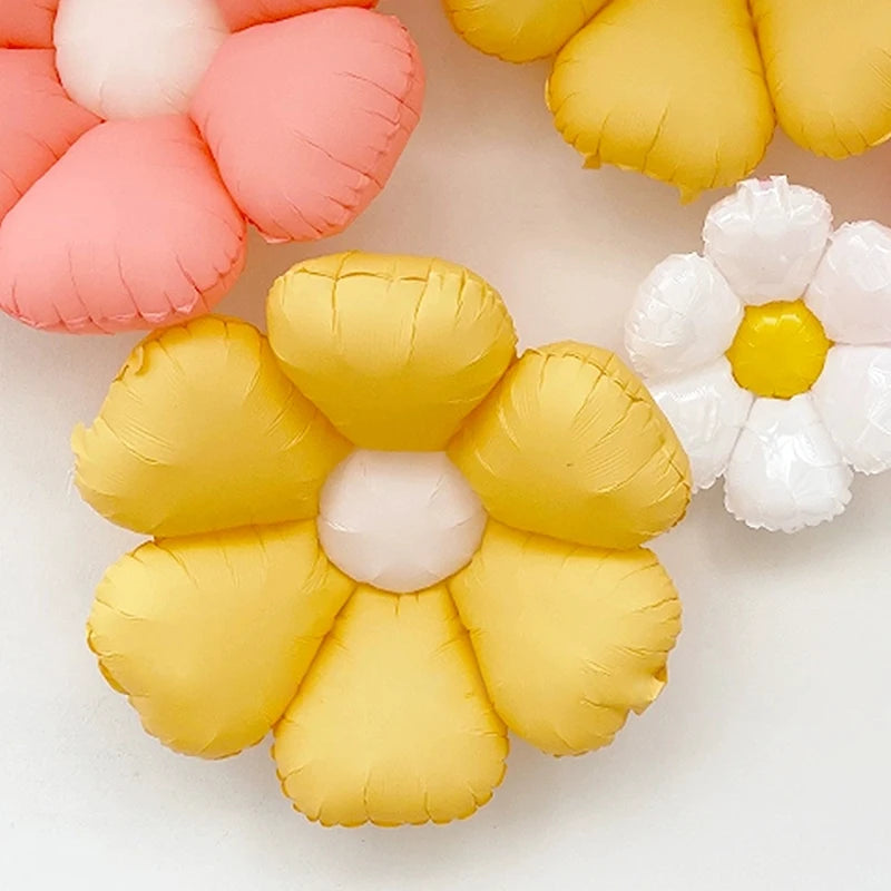 Obbty 6pcs Flowers, Daisies, Balloons, Party Decorations, Cute Arrangement