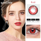 Obbty EYESHARE Color Lens Contact Lenses for Eyes 2pcs Cosplay  Contact Lens Makeup Beauty Pupils Anime Halloween Cosmetic Color Lens