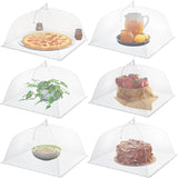 Obbty Kitchen Foldable Food Mesh Cover Anti-fly Umbrella Tent Cover Vegetable Fruit Breathable Insect-Proof Lid Food Protection Gadget