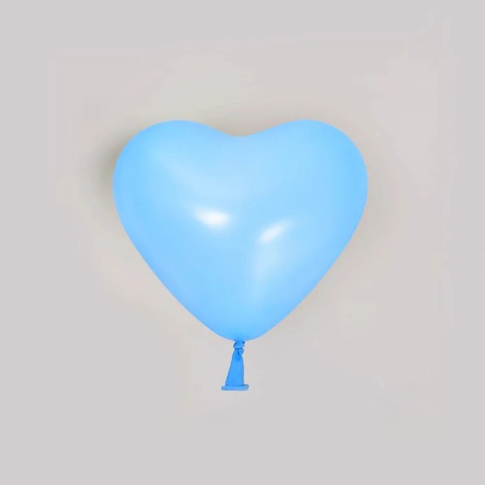 Obbty 10/20pcs Latex Balloons 6Inches Heart Shaped Balloons for Marriage Proposal Wedding Birthday Party Anniversary Baby Shower Decor