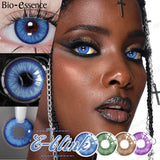 Obbty 1 Pair Colored Contact Lenses Brown Eye Lenses Gray Contact Green Eye Lenses Blue Lenses Cosplay Lenses