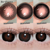 Obbty 14.5/15mm Colorcon Colored Contact Lenses for Eyes Dark Eye Contact Black Lenses Big Eye Lenses High Quality Lenses