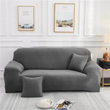 Obbty Elastic Couches Cover for Living Room Livingroom Furniture Decorative Corner Sofa Cover 1/2/3/4 Seater Couch Protect Slipcover