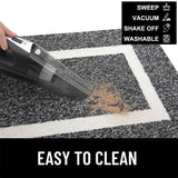 Obbty Home Entrance Door Mats Absorbent Bathroom Foot Mat Non-slip Quick Drying Bath Rug Washable Rug Floor Carpet For Kitchen