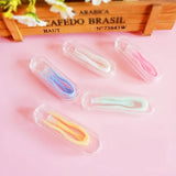 Obbty Contact Lens Case Clip Stick Tweezers Combination Box Piece Clip Set