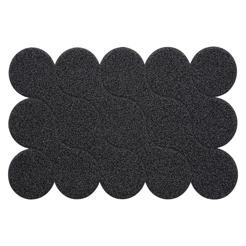 Obbty Floor Mat Entrance Door Dirt Resistant Door Mat Non Slip Rug Front Doormat Indoor Outdoor Mat Welcome Shoes Rug Irregular Carpet