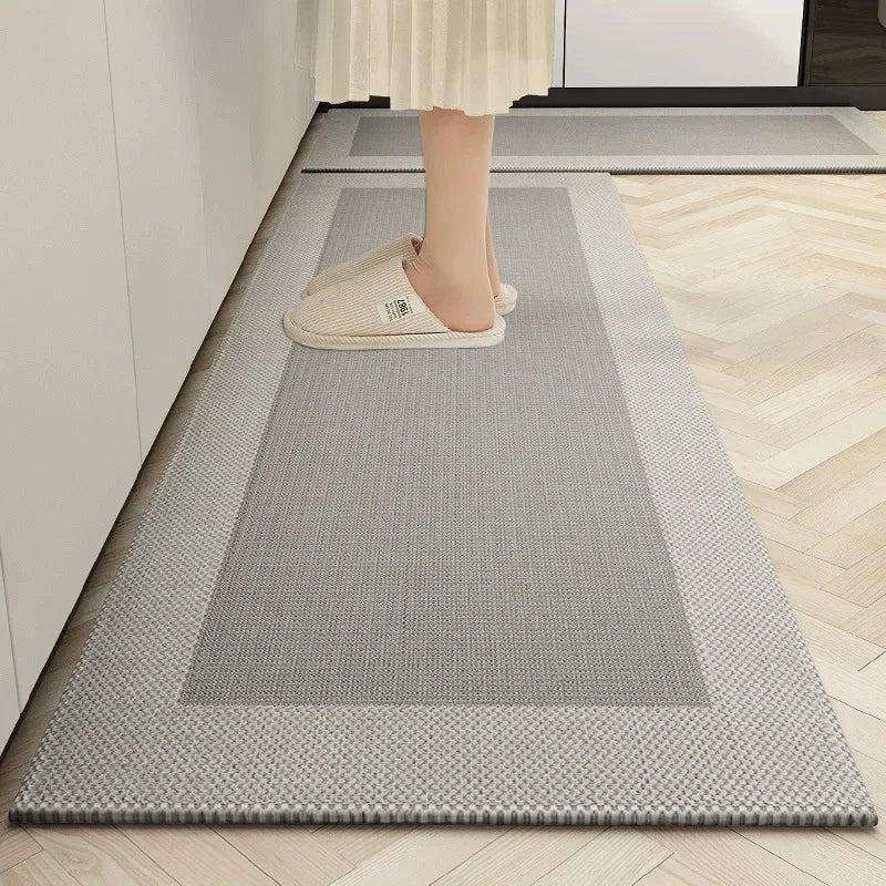 Obbty Long Kitchen Mat Bath Carpet Floor Mats Home Entrance Doormat Absorbent Living Room Bathroom Printed Rug alfombra cocina