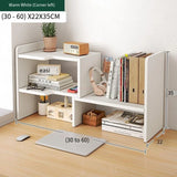 Obbty Desk Bookshelf Desktop Shelving Desk Storage Shelf Dormitory Good Learning Desk Multi-layer Small Layer Shelf Layered Shelf