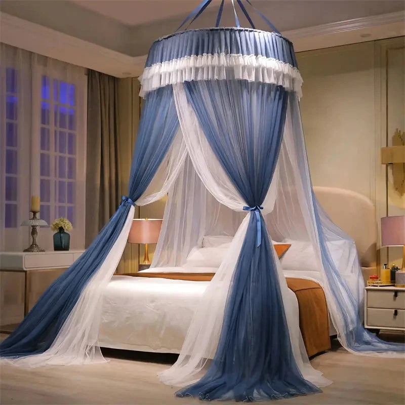 Obbty Dome Suspended Ceiling Princess Style Mosquito Net Household Double Person Universal Mosquito Net Girl's Room Decor Mosquito Net