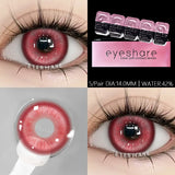 Obbty 1 Day Lens Colored Contact Lenses for Eyes 5 Pairs Daily Lens Cosplay Contact Lenses Blue Eye Contacts Purple Lenses