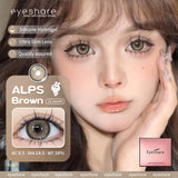 Obbty 1pair Color Contact Lenses for Eyes Natural Eye Lens Blue Eye Lenses Brown Lenses Gray Pupils Yearly Cosmetic Contacts