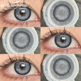 Obbty Colored Contact Lenses for Eyes Natural Eye Lenses Fashion Contact Green Lenses Blue Eye Lenses Gray Pupils 1pair/2pcs