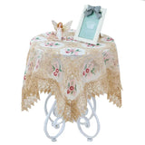 Obbty Lace Tablecloth for Coffee Table, Rectangular Cloth, Coffee Table Cover, Elegant Table Cloths, Dining Table Cover