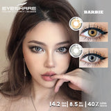 Obbty EYESHARE Colored Contact Lenses For Eyes 2pcs Natural Blue Colored Contact Lens For Eyes Beautiful Pupil Yearly Contact Lense