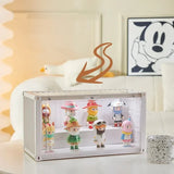 Obbty Container Blind Box Storage Box Acrylic Dustproof Cabinet Household Transparent Display Stand