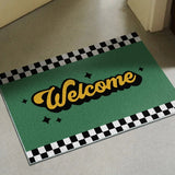 Obbty Welcome Mat Anti-skid Entrance Doormat Home Decoration Carpet Cartoon Floor Mats Indoor Decor Entry  Area Rug Tapete De Entrada