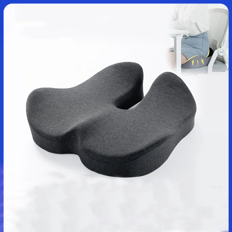 Obbty Rebound Memory Foam Woman Office Chair Cushion Tailbone Pelvis Orthopedic Medical Lady Seat Cushion for Beautiful Buttocks Pad