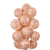 Obbty 10Pcs 12inch Animal Printed Giraffe Latex Balloons Kids Happy Birthday Party Decoration Baby Shower Jungle Safari Party Supplies