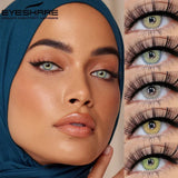 Obbty 1 Pair Colored Contact Lenses Natural Look Gray Eye Lenses Brown Contacts Blue Lenses Fast Delivery Green Eye Lens