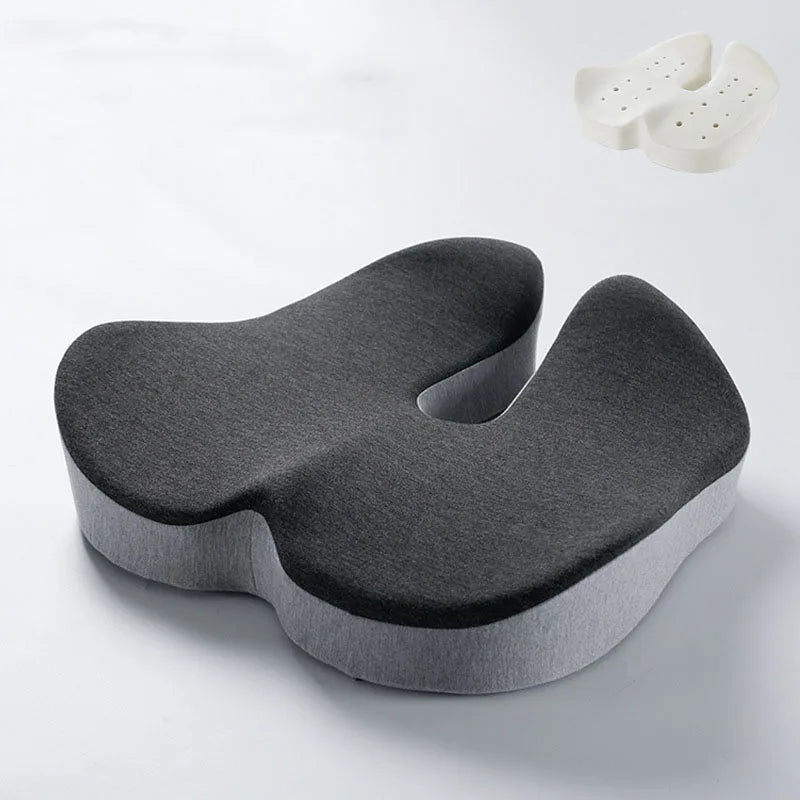 Obbty Rebound Memory Foam Woman Office Chair Cushion Tailbone Pelvis Orthopedic Medical Lady Seat Cushion for Beautiful Buttocks Pad