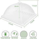 Obbty Kitchen Foldable Food Mesh Cover Anti-fly Umbrella Tent Cover Vegetable Fruit Breathable Insect-Proof Lid Food Protection Gadget