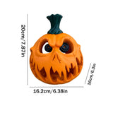 Obbty 1pc Halloween Pumpkin Lights, Hotel Mall Restaurant Place Halloween Decoration Props, Large Pumpkin Decoration (Without Lights)