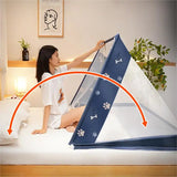 Obbty Summer Foldable Mosquito Net Bedding Cover for Bed Portable Folding Anti Mosquito Tent Window Curtains