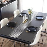 Obbty Dining Table Mat Restaurant Home Decoration Luxury Tablecloth PVC Leather Waterproof Oil-proof Pad 식탁보 테이블 매트 Tapete De Mesa