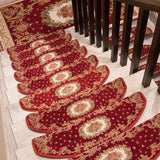 Obbty 1Pieces/13 Pieces / Sets of Non-slip Stair Treads, Staircases, Rugs, Carpets on Steps, 24X74cm, Suitable for 25cm Wide Stairs