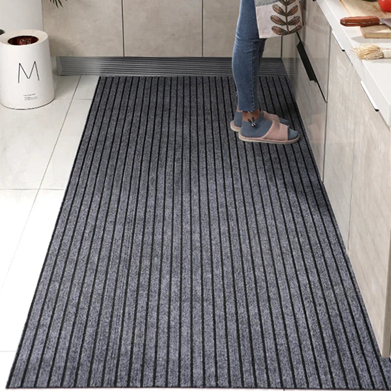 Obbty Long Kitchen Rug Washable Floor Mat For Kitchen Front Doormat Outside Entrance Door Anti-Slip Floor Covering Mat Outdoor Terrace