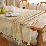 Obbty Individual Tablecloth for Dining Tables Cloth Rectangular Square Washing Table Cover Linens Decoration and Table Accessories