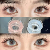 Obbty 2024 New Bio-essence Pink Lenses Colorcon Korean Lenses Colored Contact Lenses Fashion Lenses Myopia Lenses with Degree 0~-6.00