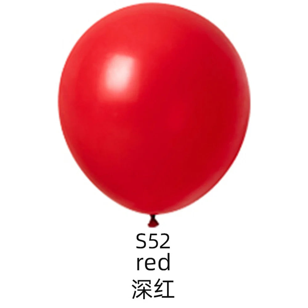 Obbty 2/5Pcs Large Red Balloons Giant 18Inch Latex Balloons Jumbo Balloons for Birthday Wedding Party Baby Shower Carnival Decorations