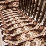 Obbty 1Pieces/13 Pieces / Sets of Non-slip Stair Treads, Staircases, Rugs, Carpets on Steps, 24X74cm, Suitable for 25cm Wide Stairs