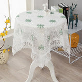 Obbty Lace Tablecloth for Coffee Table, Rectangular Cloth, Coffee Table Cover, Elegant Table Cloths, Dining Table Cover