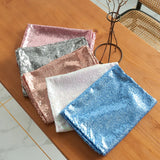 Obbty Sequin Runner Flag Party Festival Long Coffee Towel Modern Minimalist Table Wedding Table Decoration Anniversaire Decoration